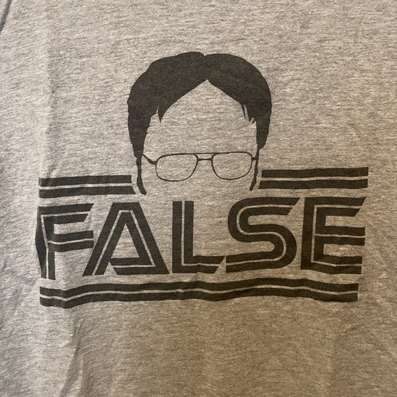 Closing my closet The Office “False” Tee - lowest price - Picture 2 of 4